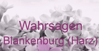 Wahrsagen Blankenburg (Harz) | Top-Experten für Kartenlegen, Wahrsagen, Hellsehen, Zukunftsdeutung.